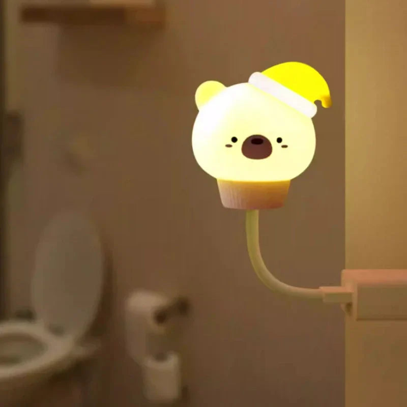 Cute Animal Night Light with Remote Control