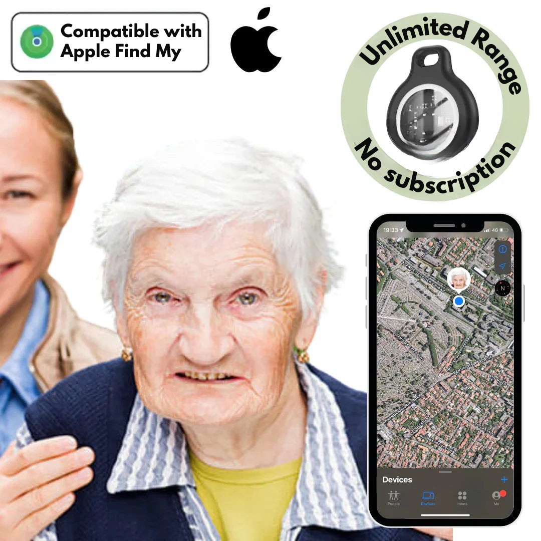 Waterproof Real-Time GPS Tracker for Seniors with No Monthly Fees