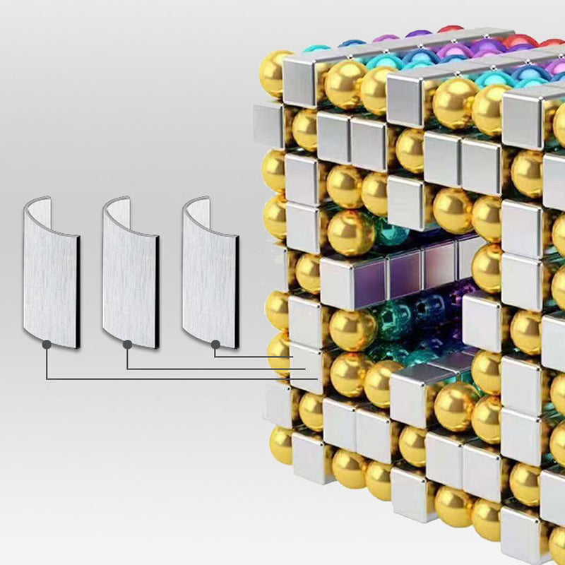 Magnetic Decompression Toy with 216 Beads