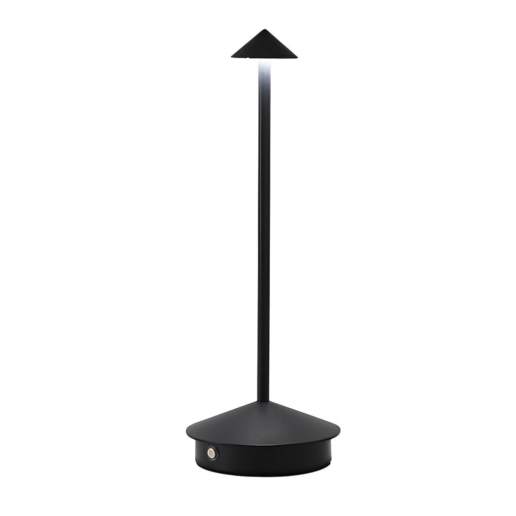 Rechargeable Dimmable USB Table Lamp - Modern Aluminum Design