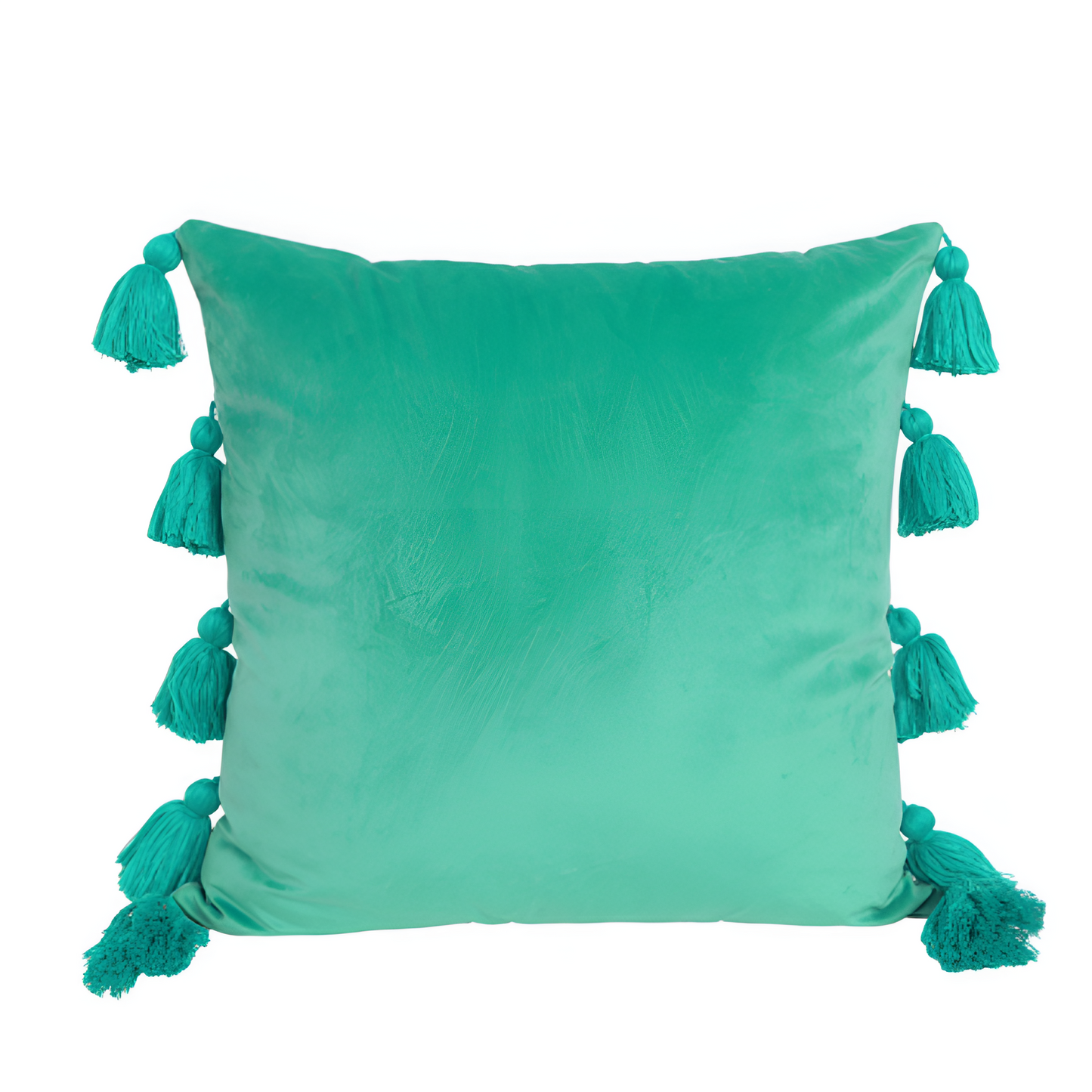 Bohemian Velvet Pompom Cushion Cover