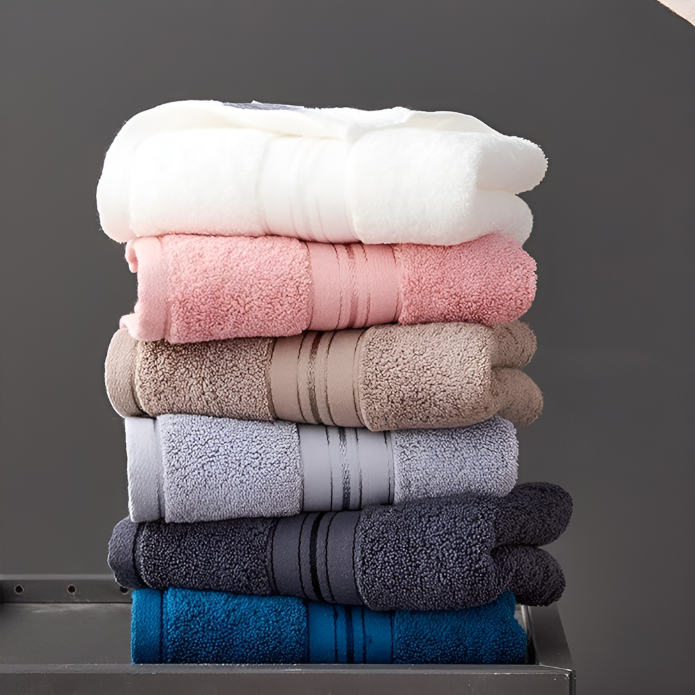 Egyptian Cotton Towel Set - Cloud Comfort, Lightweight & Quick-Dry
