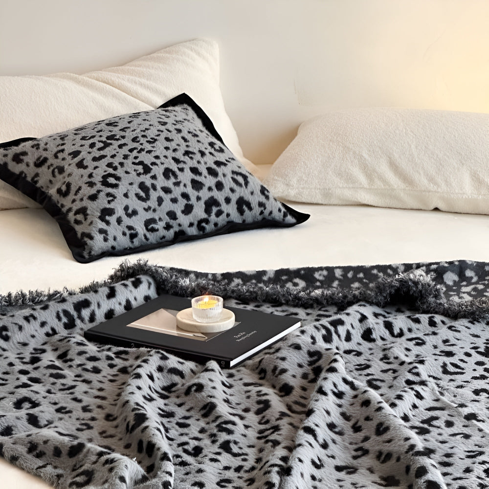 Leopard Print Mink Fleece Blanket