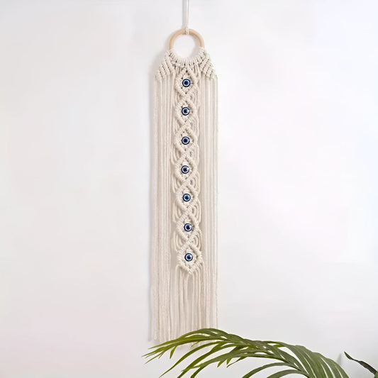 Evil Eye Macrame Wall Hanging Decor