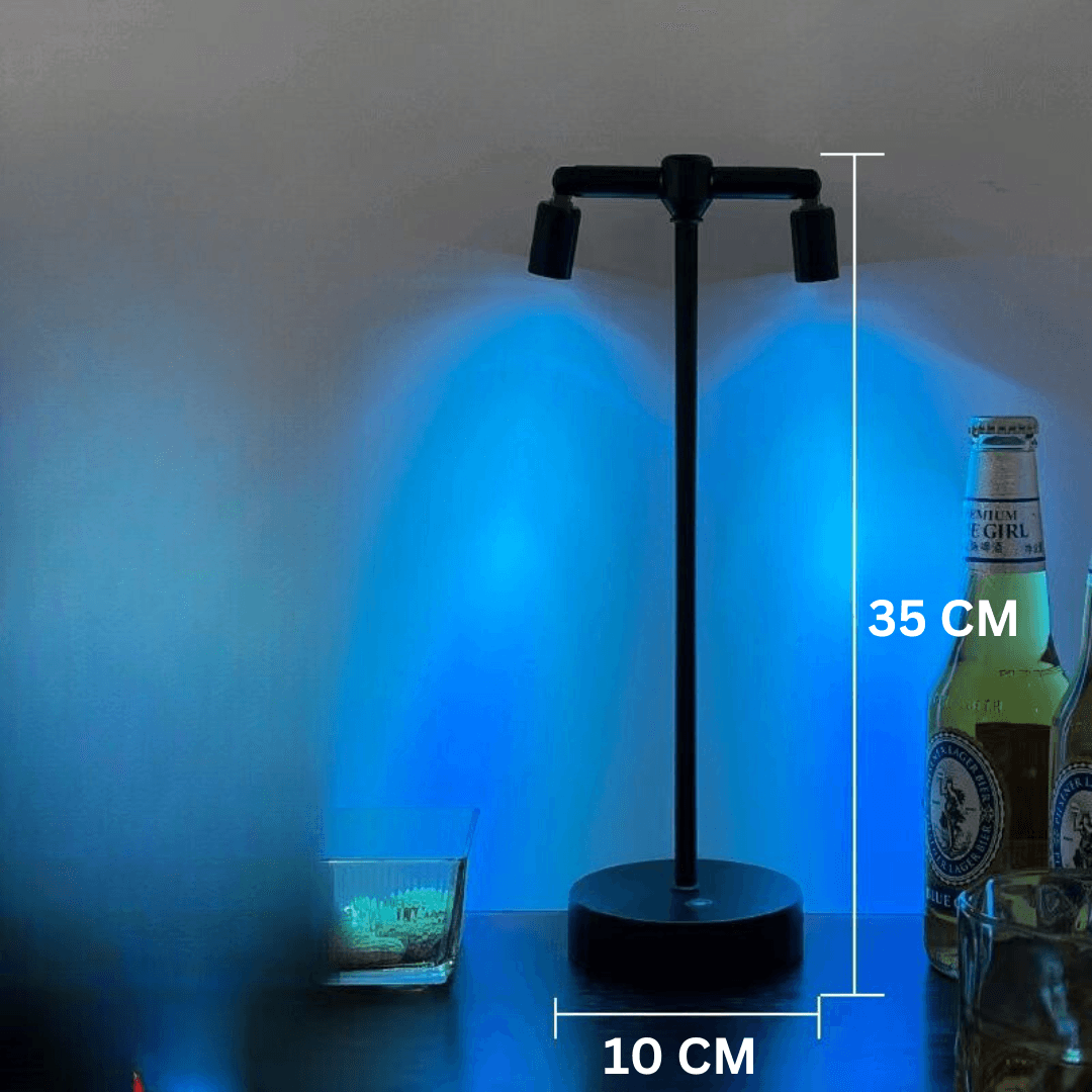 Vintage Touch-Controlled Rechargeable Table Lamp