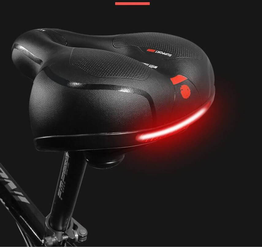 Ergonomic Bike Saddle for Back Pain Relief and Comfort