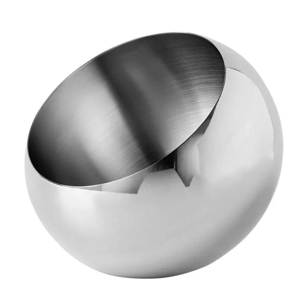 Modern Stainless Steel Arc Fruit Bowl