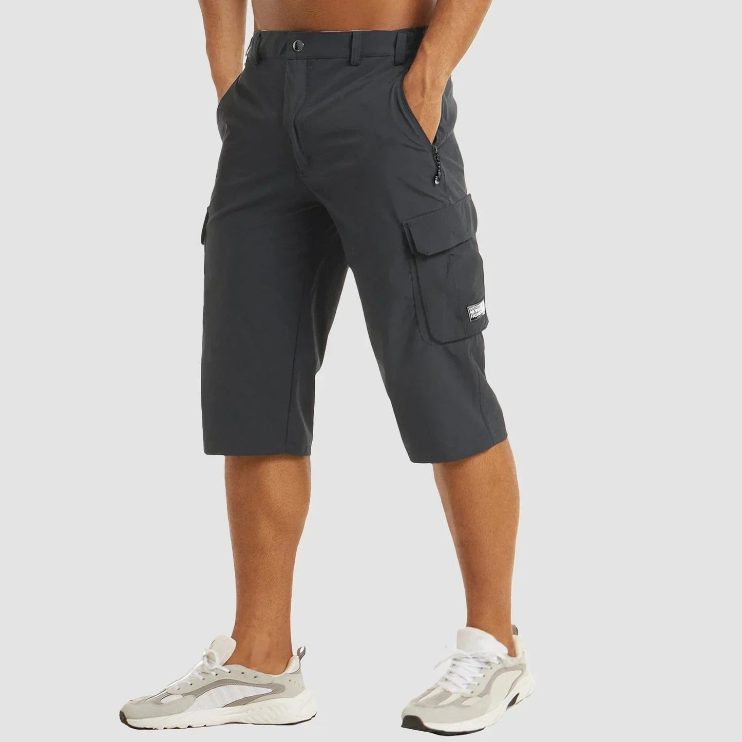 Men's Lightweight Breathable Cargo Shorts with Pockets