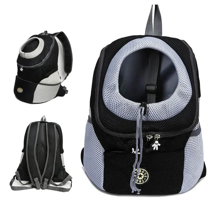 Adjustable Pet Carrier Backpack with Ventilation