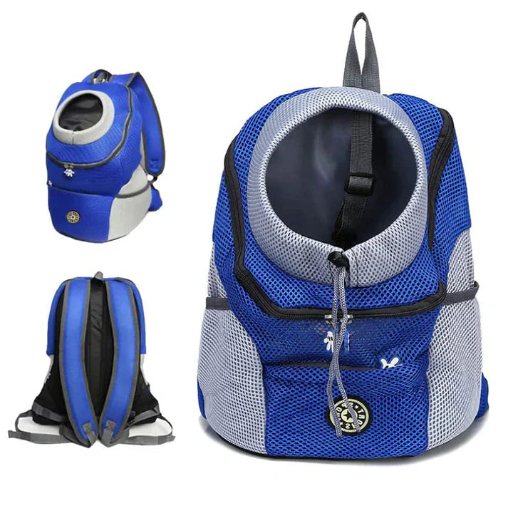 Adjustable Pet Carrier Backpack with Ventilation