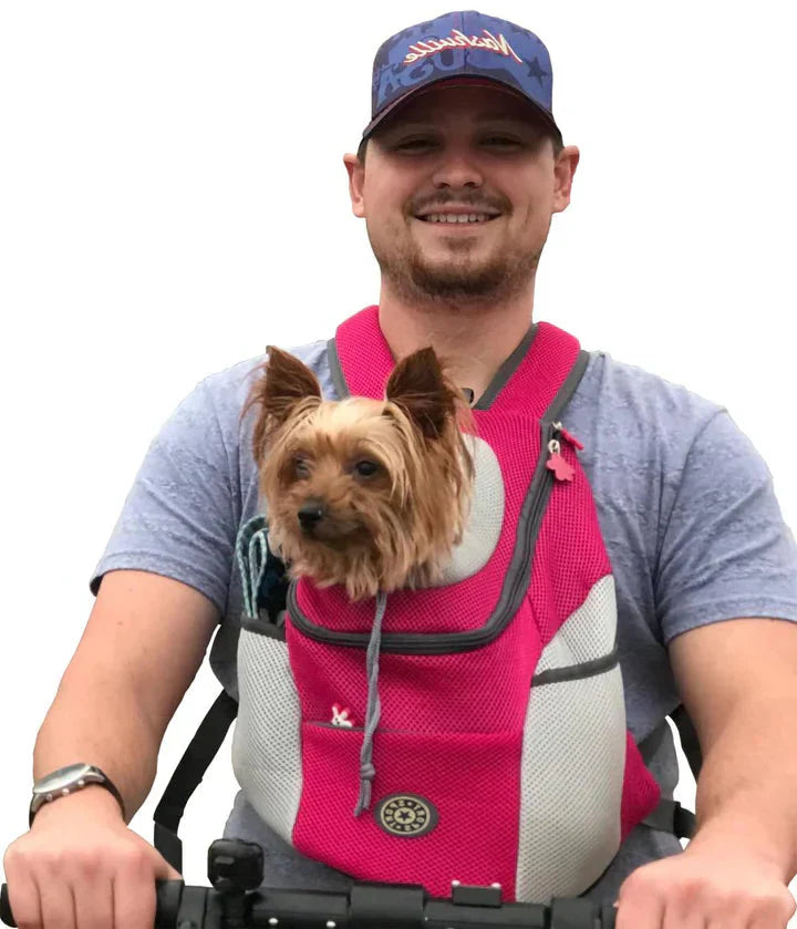 Adjustable Pet Carrier Backpack with Ventilation