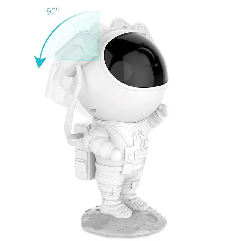Astronaut Galaxy Projector with Remote Control and Adjustable Angle