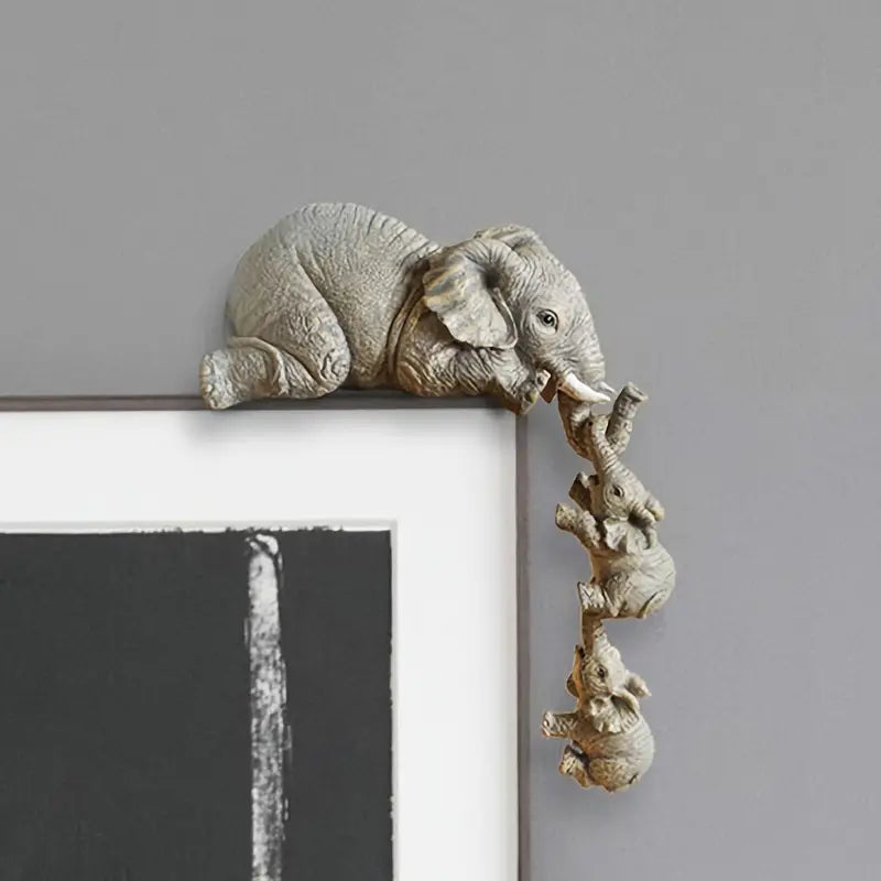 Elegant Elephant Decorative Ornament for Home Accents