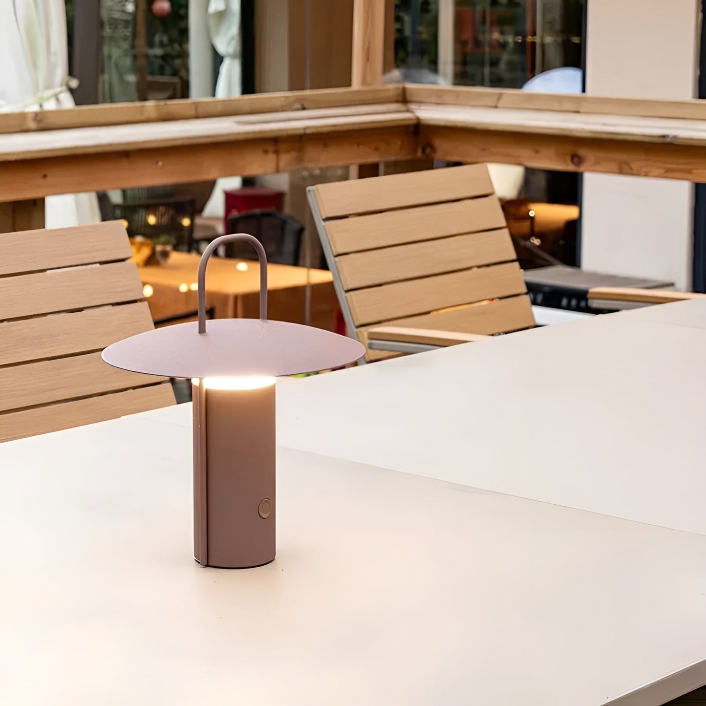 Rechargeable Waterproof LED Garden Table Lamp