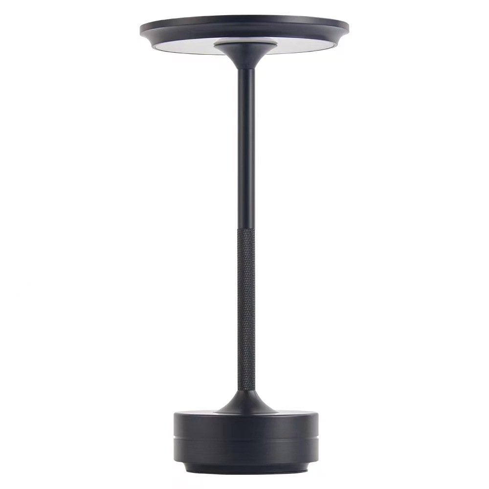 Cordless Dimmable Aluminum Table Lamp - Rechargeable Waterproof Desk Light