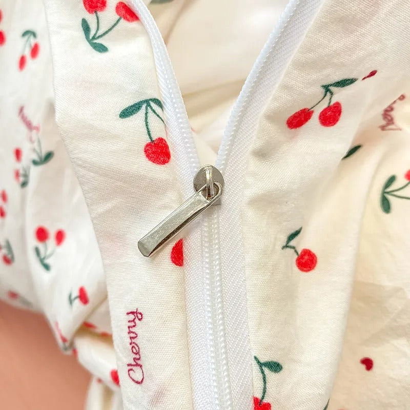 Floral Duvet Cover Bedding Set with Pillowcases