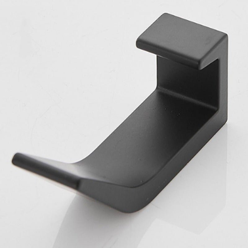 Aluminum Wall Hooks in Black and White - Modern Decorative Coat Hooks