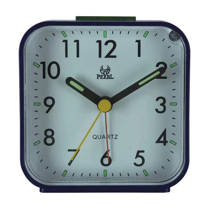 Silent Alarm Clock with Illuminated Dial and Snooze Function
