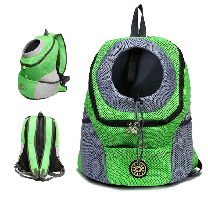 Adjustable Pet Carrier Backpack with Ventilation