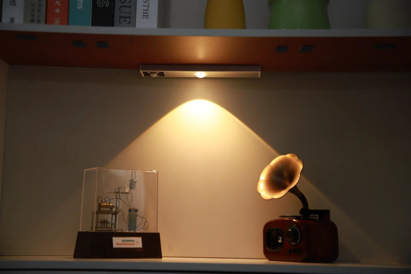 Rechargeable Motion Sensor Night Lights with Dimming and Magnetic Mount