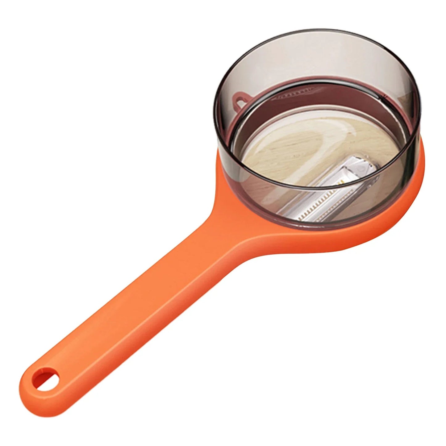 Ergonomic Vegetable Peeler with Built-In Scrap Storage