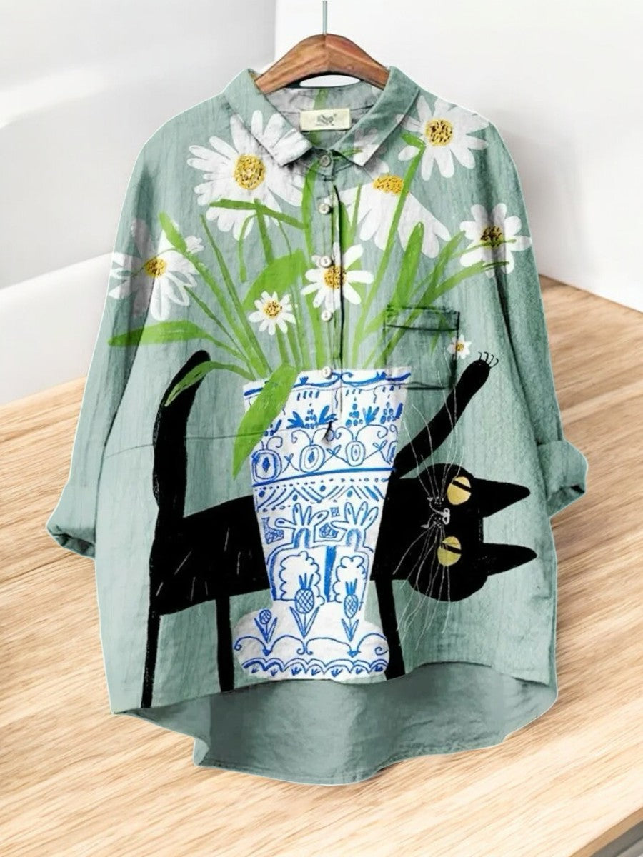 Tessie - Bloom Printed Blouse