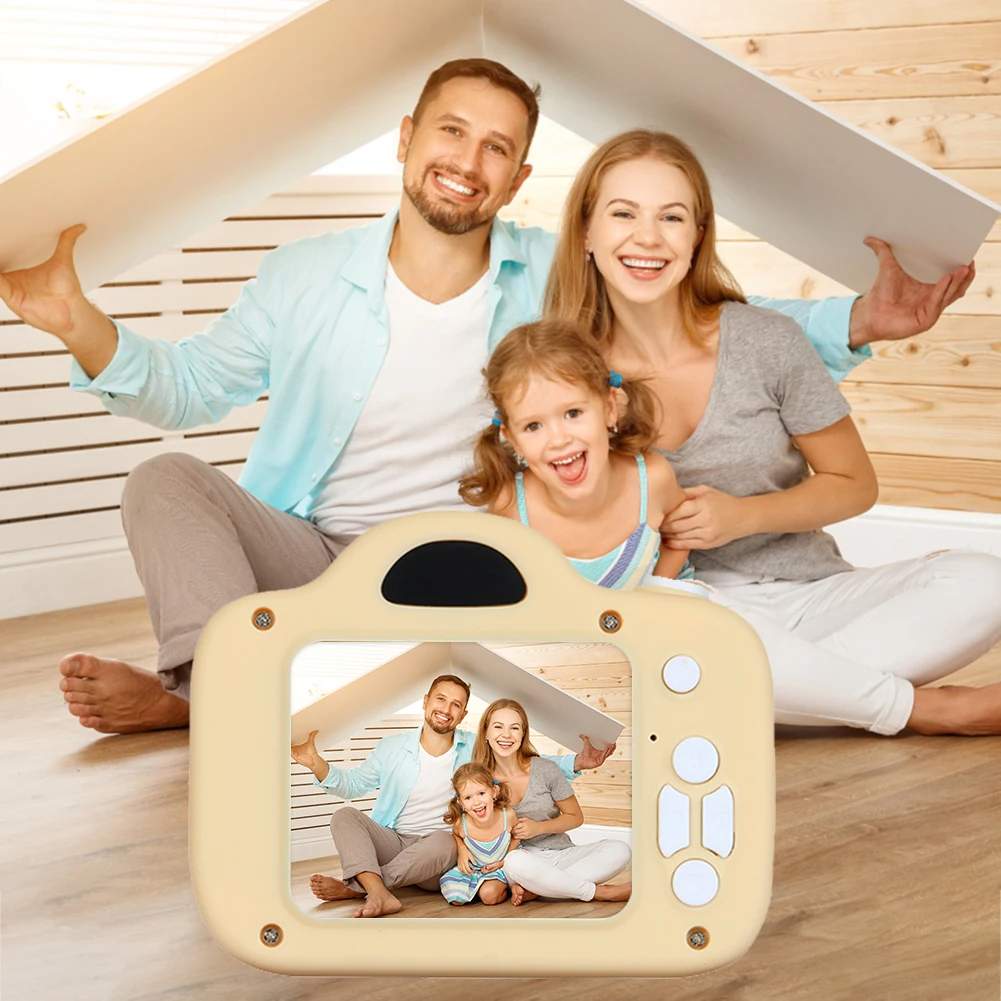 Kids 1080p HD Camera with Fun Filters and Games