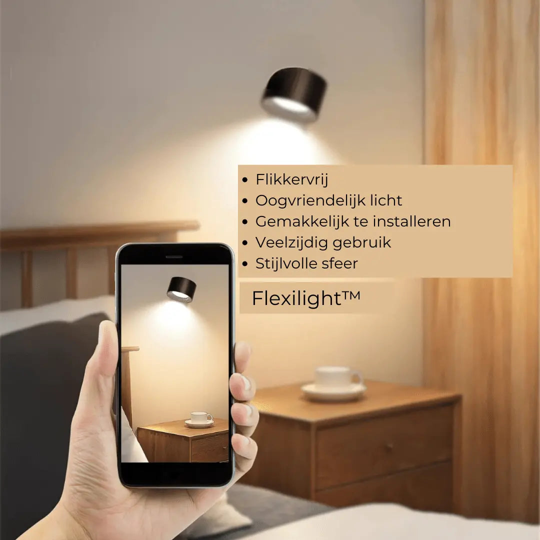 Rechargeable Wireless 360° Swivel Wall Lamp