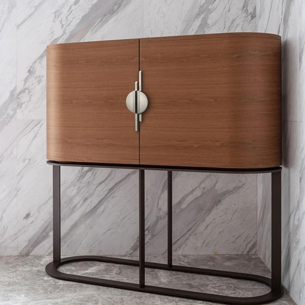 Half Moon Zinc Alloy Cabinet Handles and Pulls