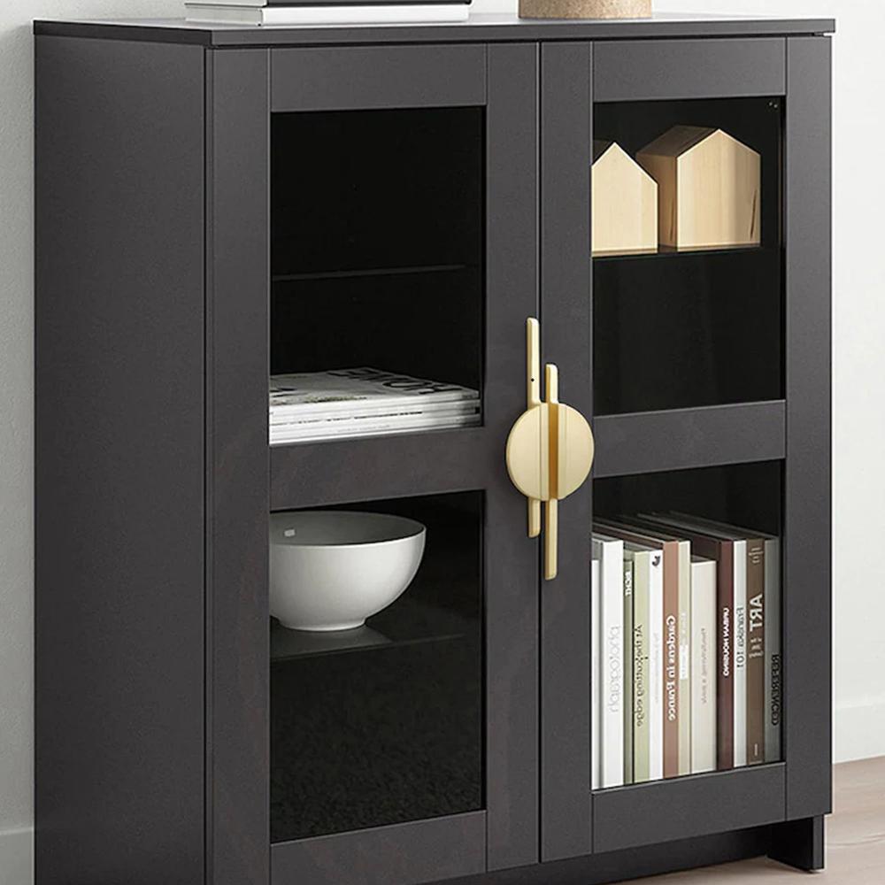 Half Moon Zinc Alloy Cabinet Handles and Pulls