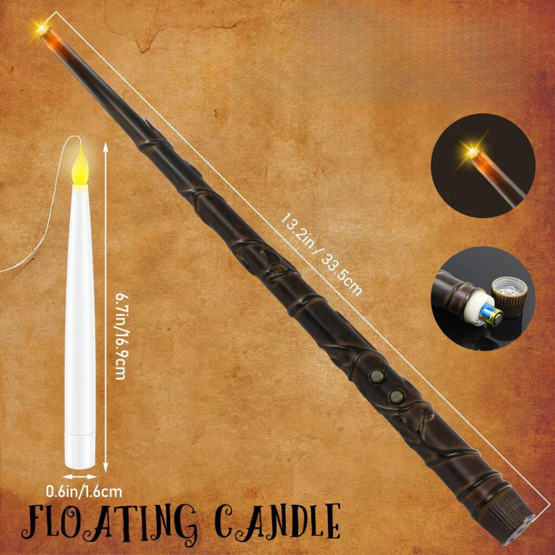Floating LED Candles with Remote Control - Harry Potter Inspired MagicGlow