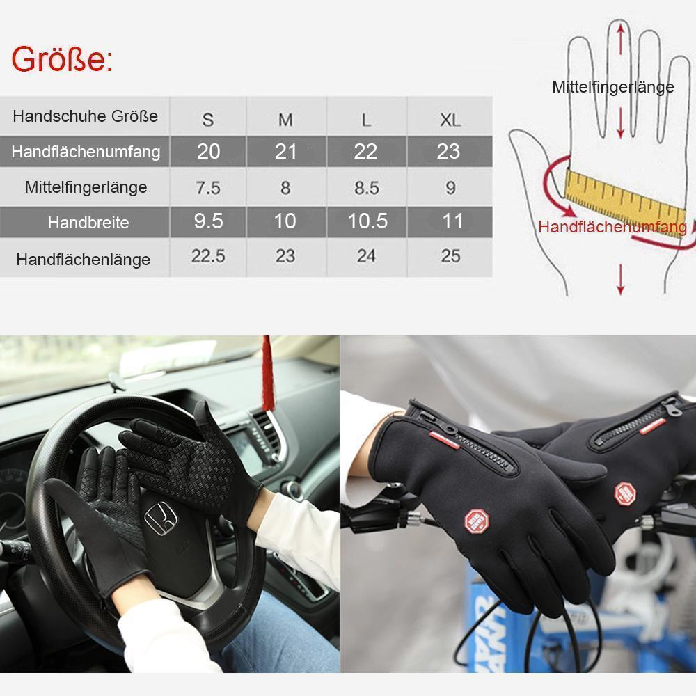 Warm Waterproof Touchscreen Gloves for Men and Women