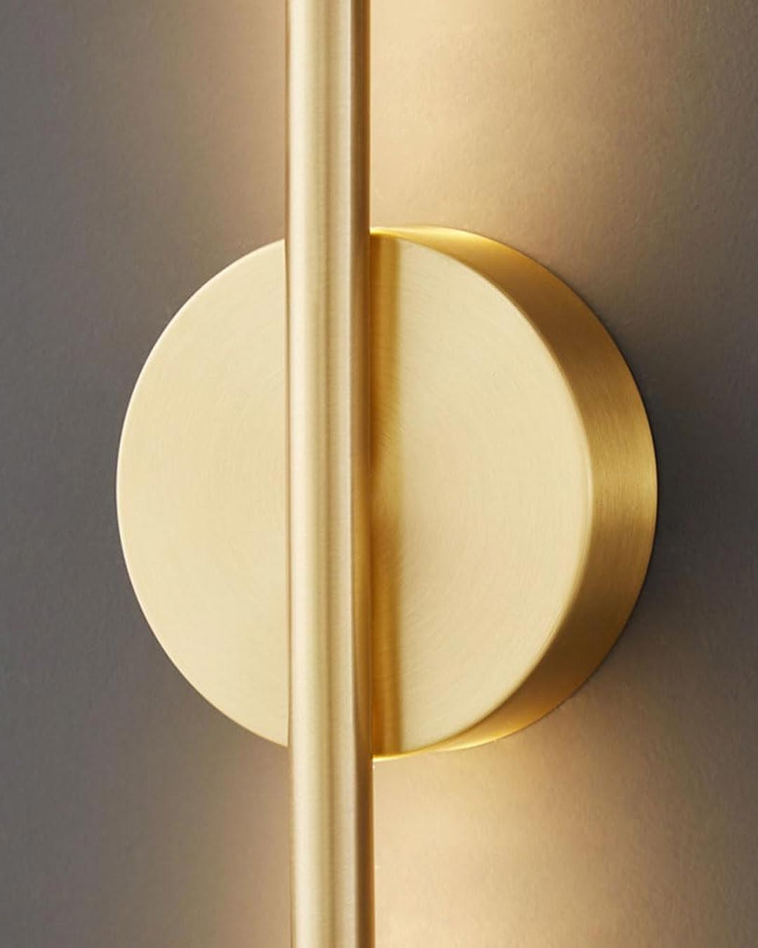 Modern Gold Linear LED Wall Lamp