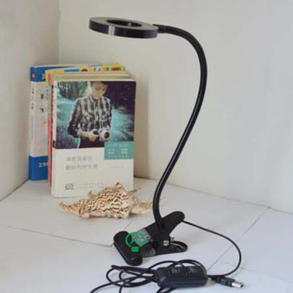 USB Metal Clip-On LED Desk Lamp