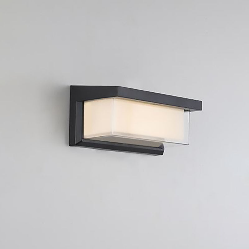Modern Minimalist Solar LED Outdoor Wall Light