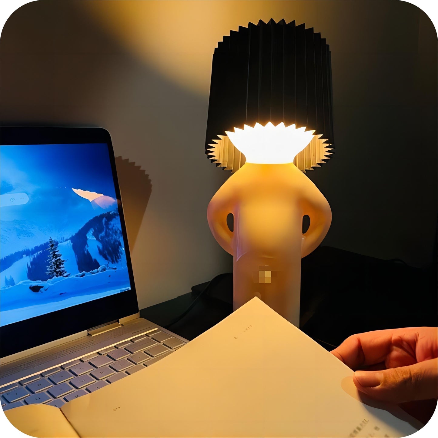 Playful Rechargeable Wireless LED Lamp