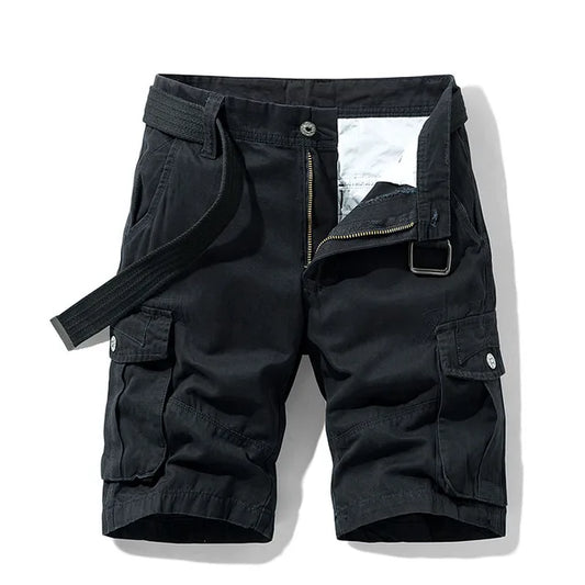 Men's Comfortable Cargo Shorts with Multiple Pockets