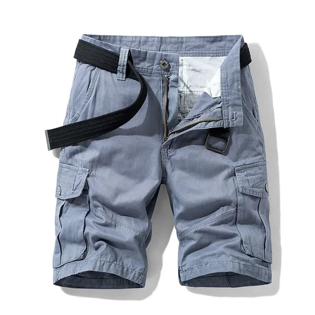 Men's Comfortable Cargo Shorts with Multiple Pockets