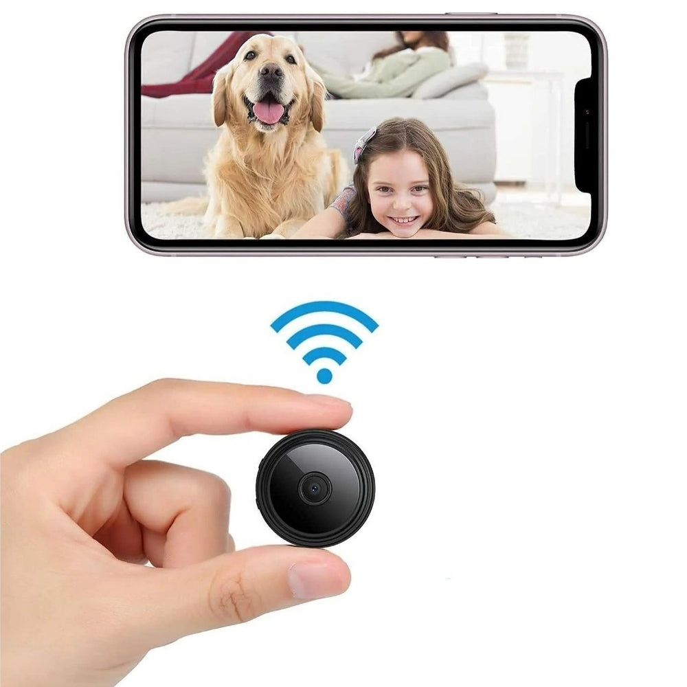 Mini Wireless Magnetic Camera with 1080P HD Video and Two-Way Audio