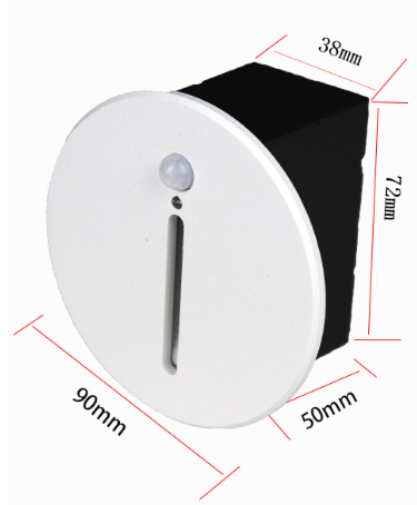 Motion Sensor Stair Lighting - Modern Aluminum Design with Energy-Efficient LEDs