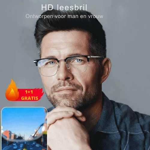 Blue Light Reading Glasses with Lightweight Frame and Magnification