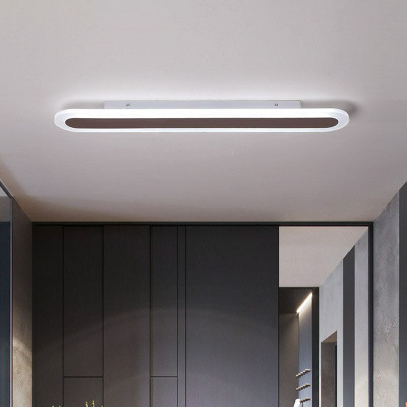 Ultra-flat Minimalist Acrylic Ceiling Light with LED