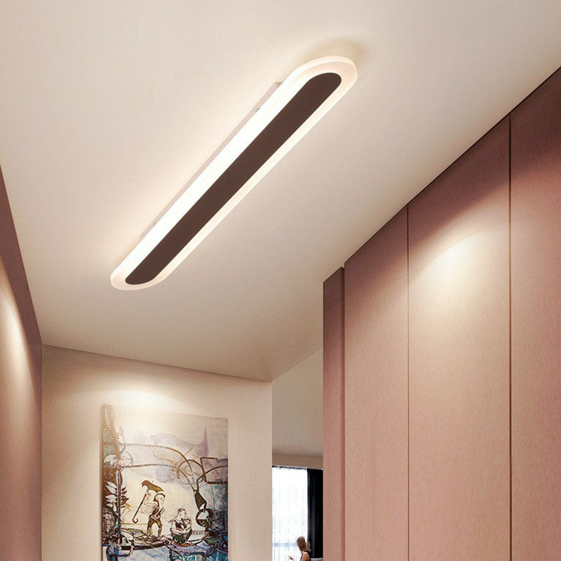 Ultra-flat Minimalist Acrylic Ceiling Light with LED