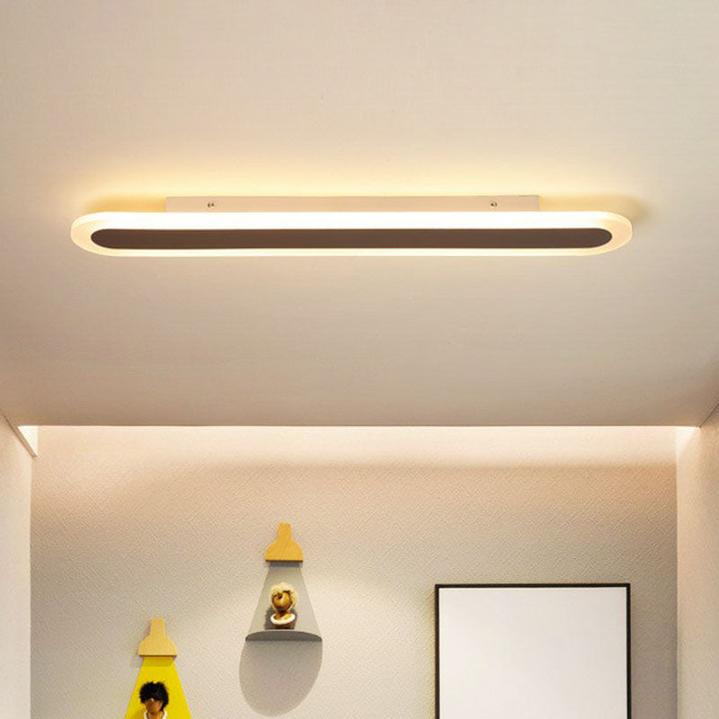 Ultra-flat Minimalist Acrylic Ceiling Light with LED