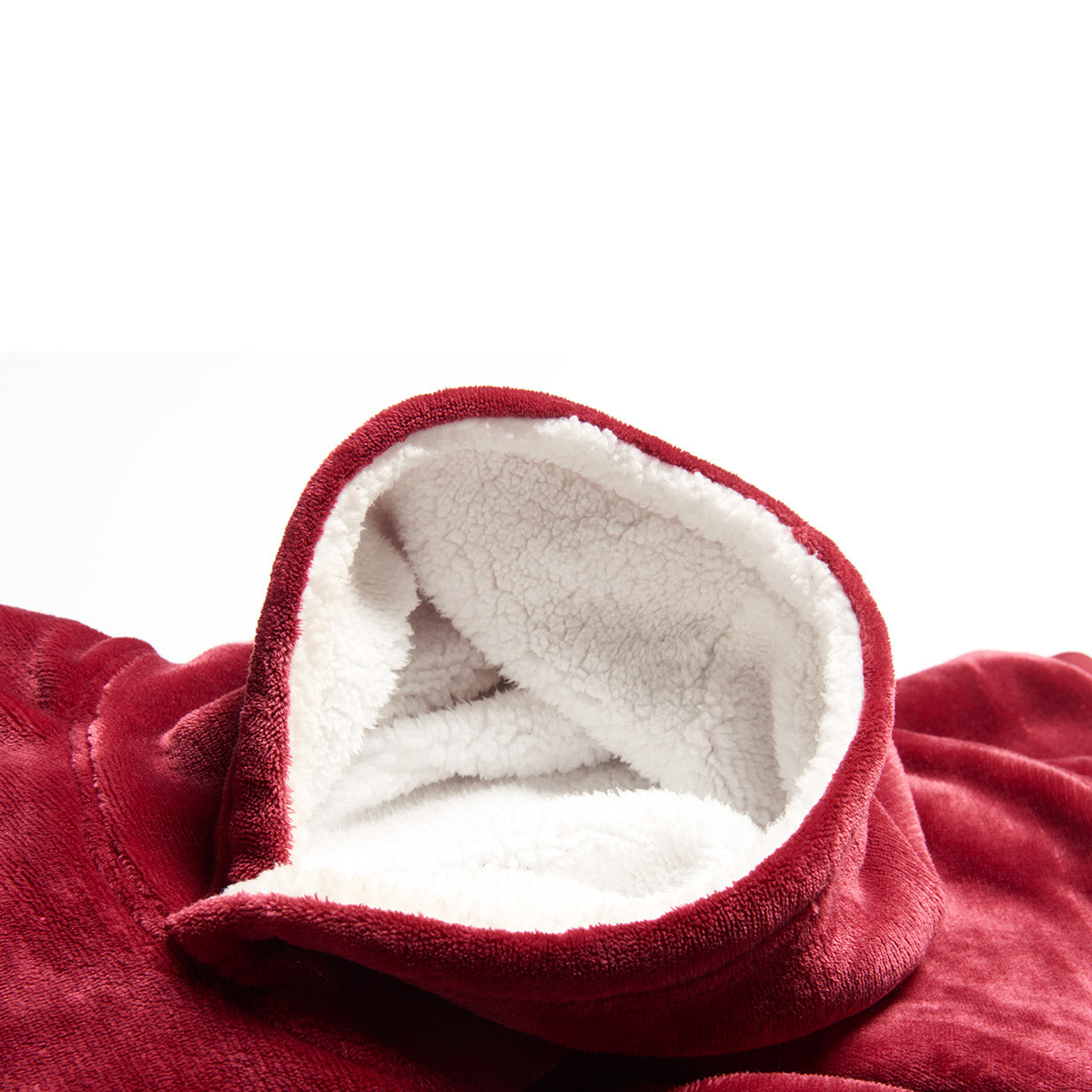 Oversized Wearable Blanket Hoodie with Front Pocket