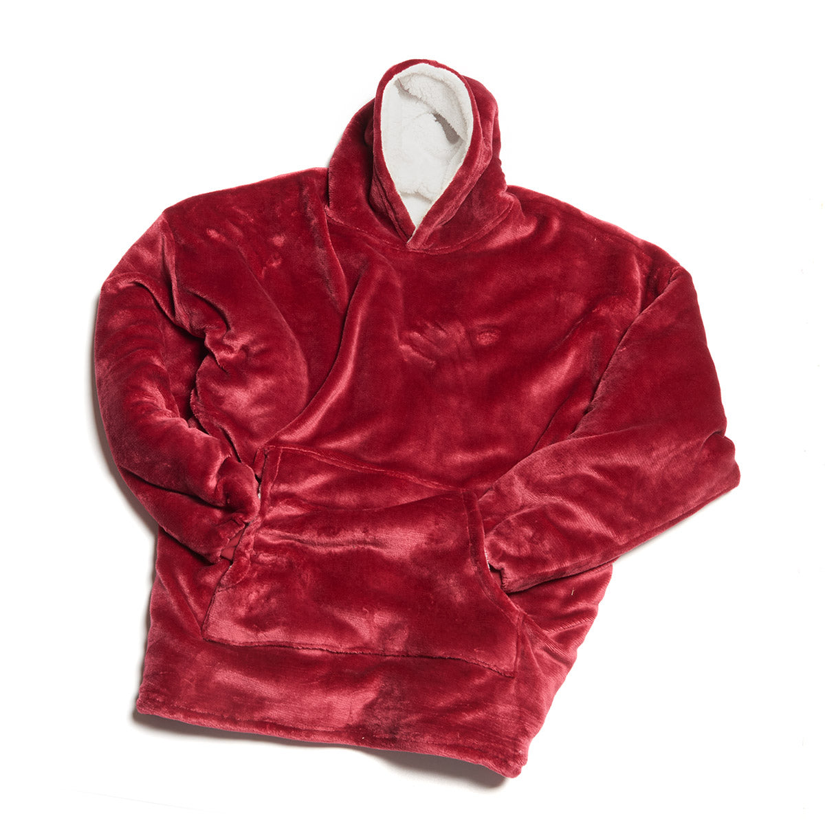 Oversized Wearable Blanket Hoodie with Front Pocket