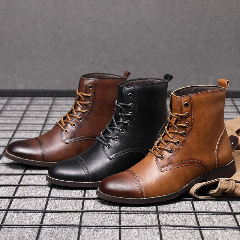 Claude | Authentic Orthopedic Leather Boots
