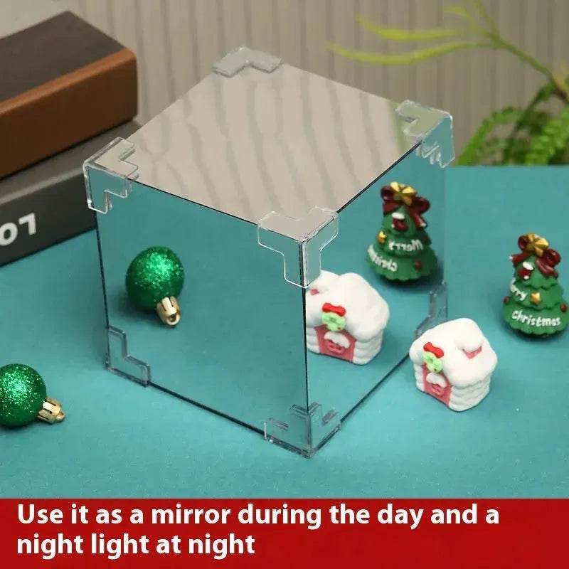USB Christmas Cube Night Light Lamp