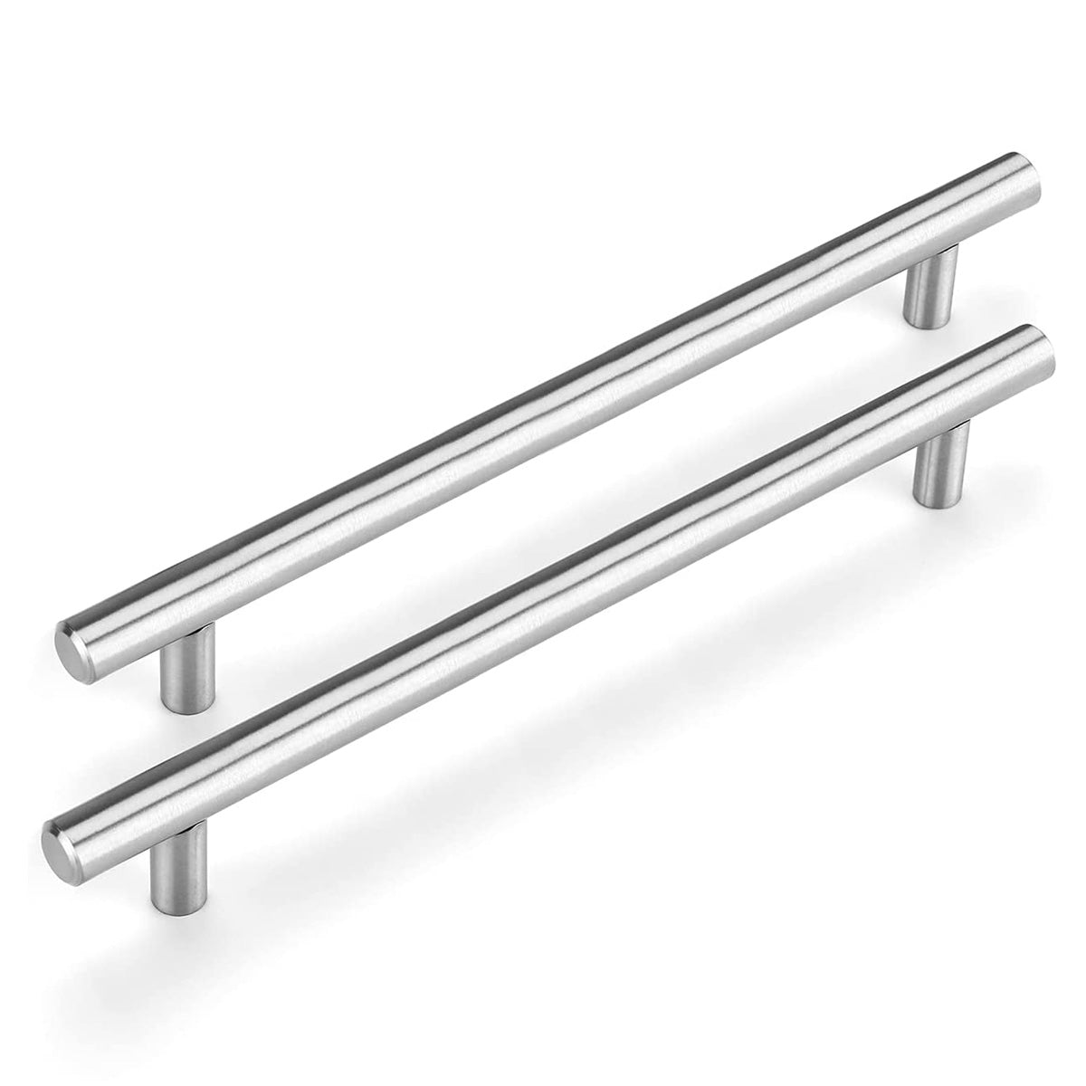 Brushed Nickel Stainless Steel T-Bar Drawer Handles