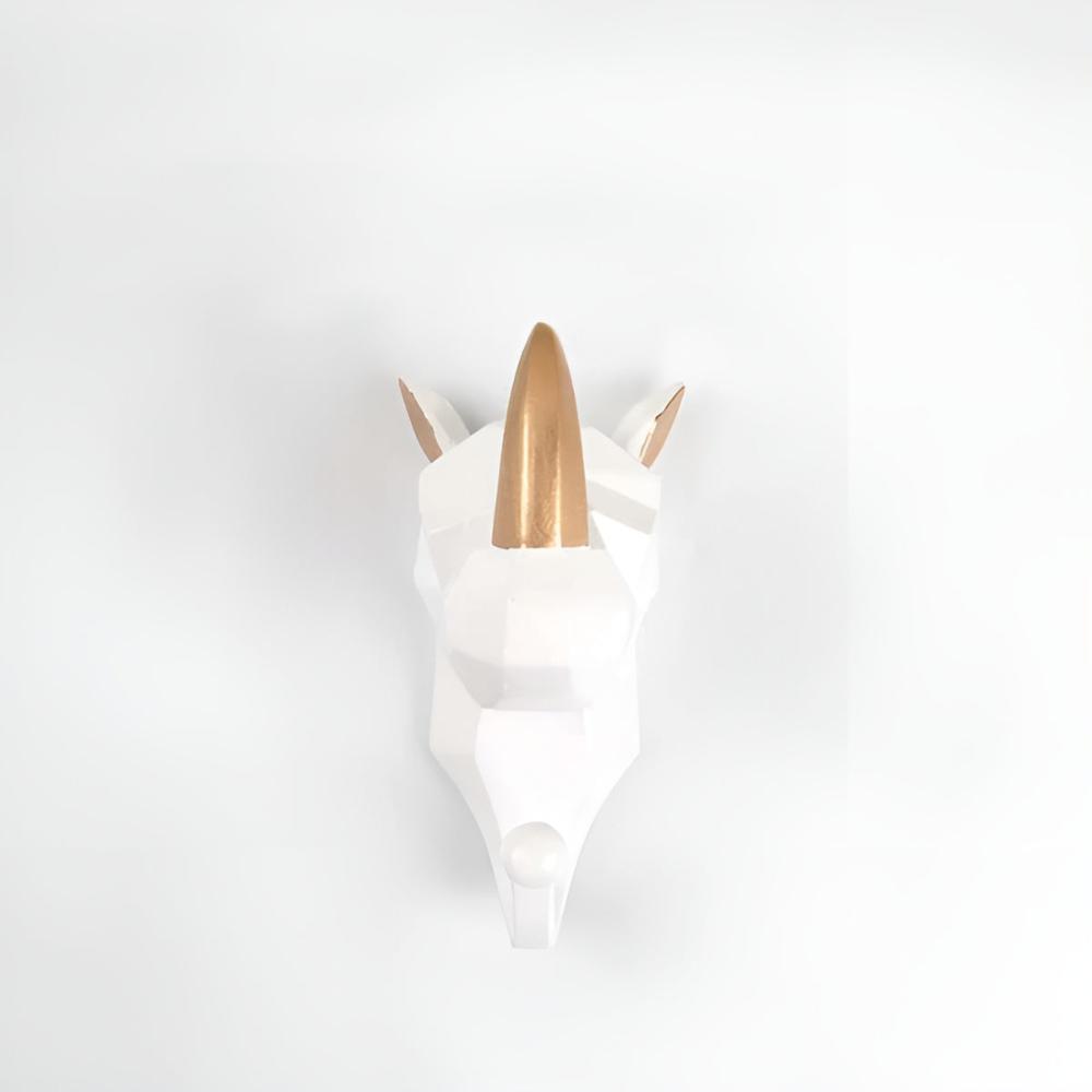 Animal Head Wall Hook Key Holder Organizer